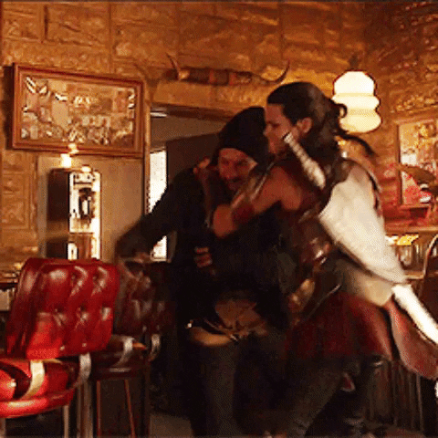 Fighting GIF