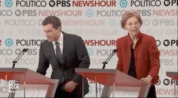 Democratic Debate Water GIF by GIPHY News