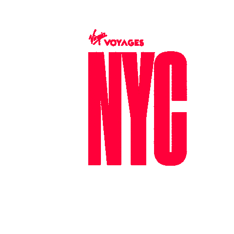 Nyc Sticker by Virgin Voyages