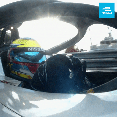 driving oliver rowland GIF by ABB Formula E