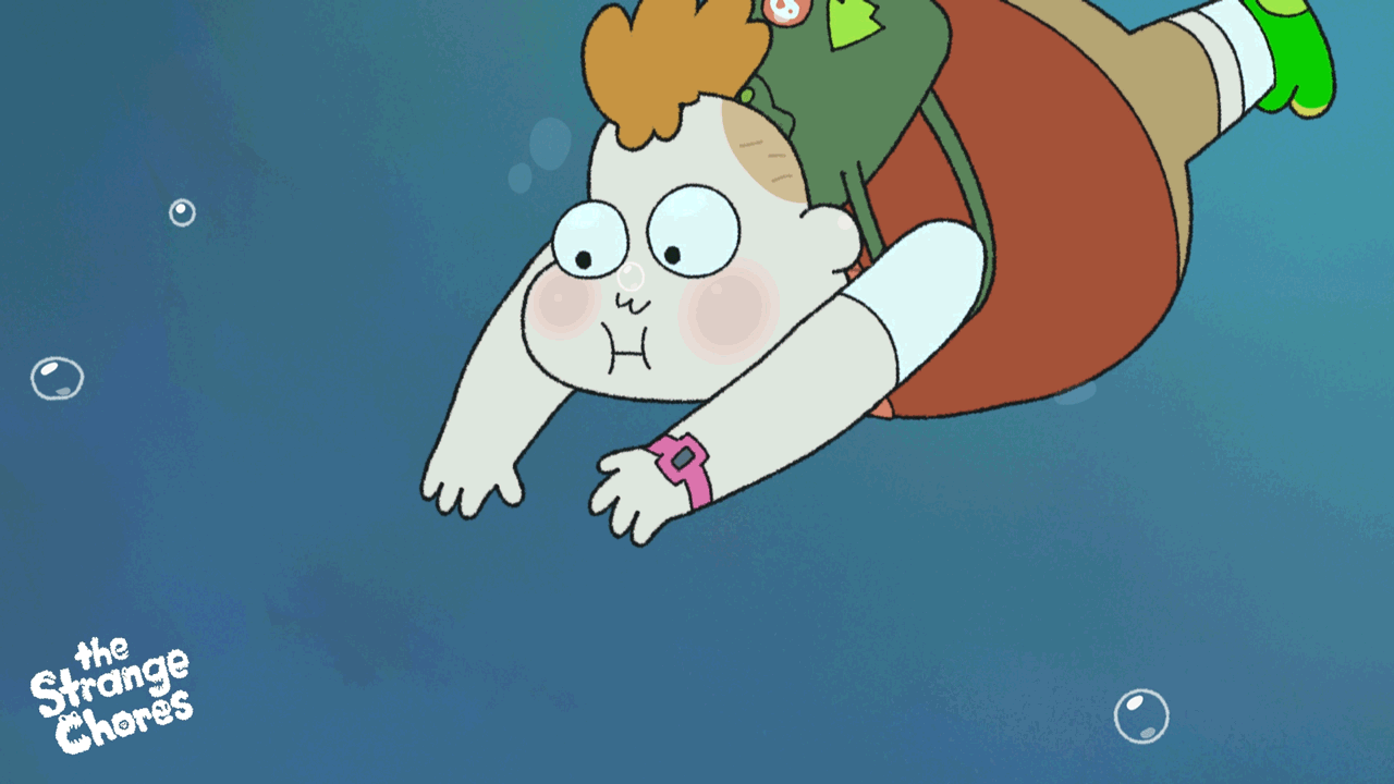 Look Around Swimming GIF by Ludo Studio Find & Share on GIPHY