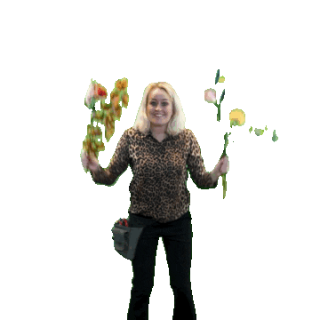 Geertje Stienstra Floral Designer Sticker