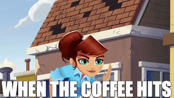Coffee Monday GIF by Diner DASH Adventures