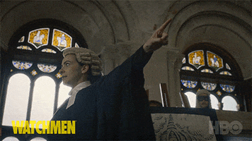 Its Time Point GIF by Watchmen HBO