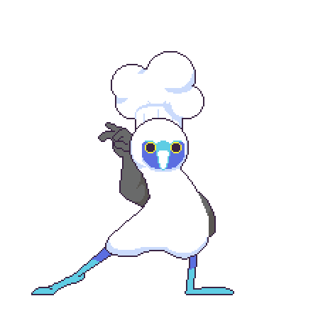 Pixel Bird Sticker by Joysteak Studios