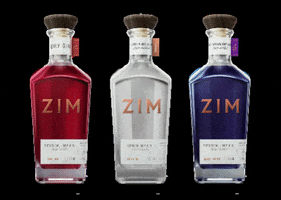 ZimDestilaria zim gin colorido gin que muda de cor o melhor gin do brasil GIF