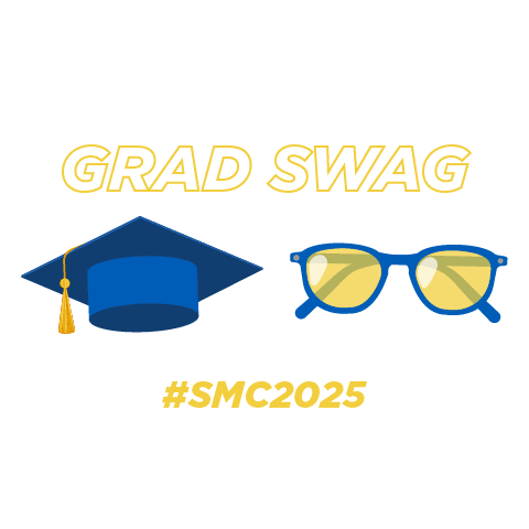 Graduation Sticker by Santa Monica College