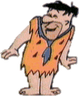 fred flintstone STICKER