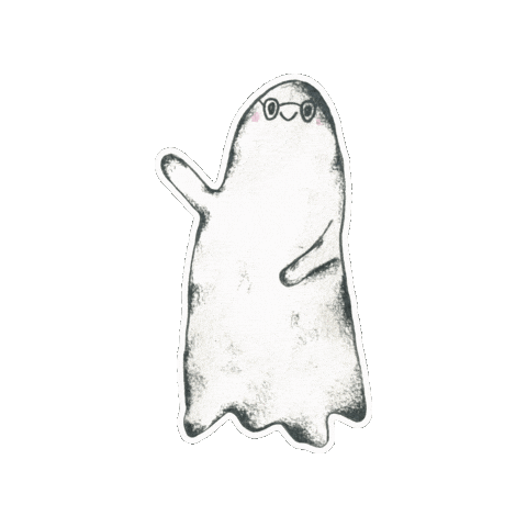 Halloween Ps Sticker by Postscript