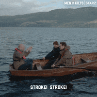 Go Sam Heughan GIF by Men in Kilts: A Roadtrip with Sam and Graham