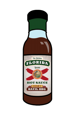 Bbq Sauce Honey Sticker by The Original Florida Brand Hot Sauce