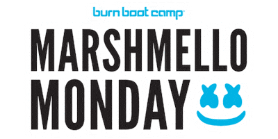 Dj Marshmello Sticker by Burn Boot Camp