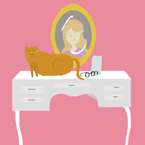 Cat Deal With It GIF by Cyndi Pop