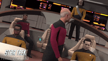 Star Trek Reaction GIF by Star Trek Fleet Command
