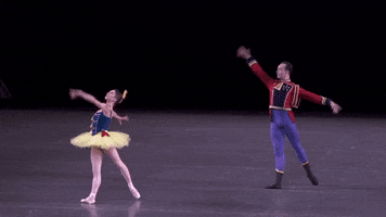 stars and stripes ballerina GIF by New York City Ballet