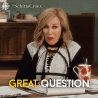 i dont know schitts creek GIF by CBC