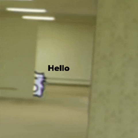 Cat Hello GIF