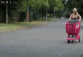 Shopping Cart Fail GIFs - Get the best GIF on GIPHY