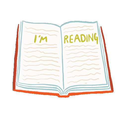 Book Read Sticker by Lily Williams