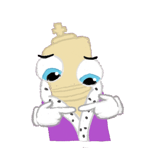 Shy Sticker