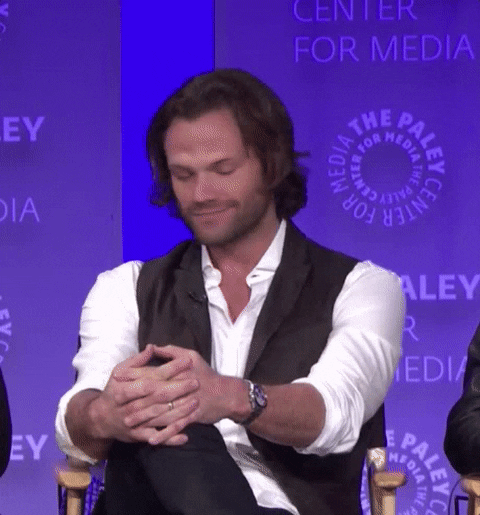 sam winchester clapping GIF by The Paley Center for Media