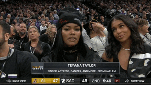 teyana taylor model GIF by NBA