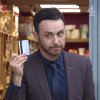 Happy Credit Card GIF by Hollyoaks