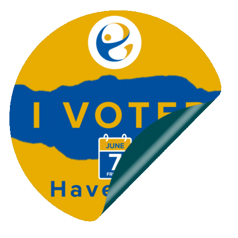 Voting Election Day Sticker by The Electoral Commission