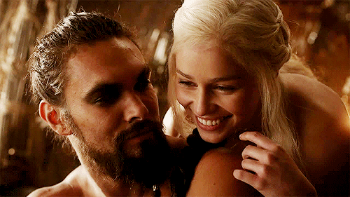 Image result for daenerys and drogo gif