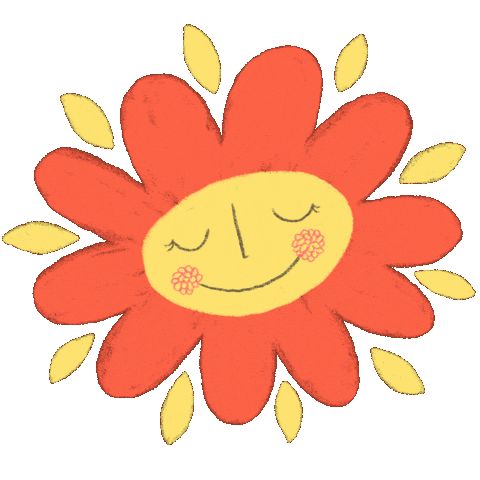 Art Flower Sticker
