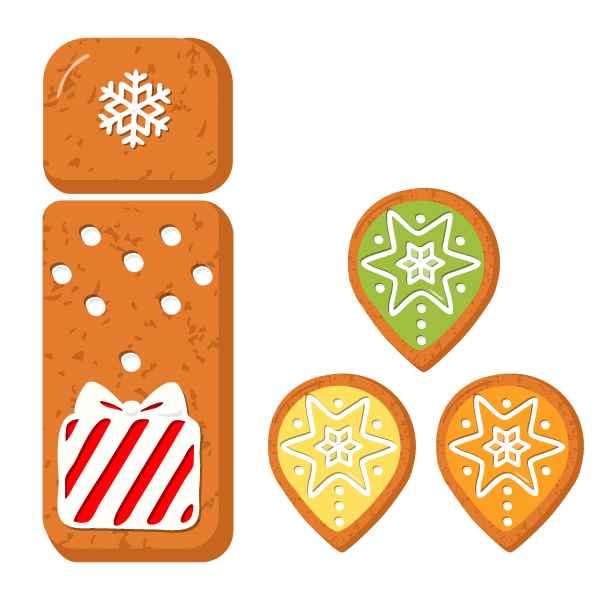 Christmas Cookie Sticker by Vejo