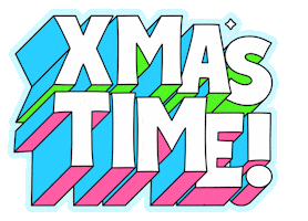 Happy Christmas Tree Sticker by Mat Voyce