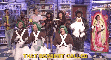 Snl Dessert GIF by Saturday Night Live