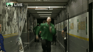 skipping boston celtics GIF by NBA