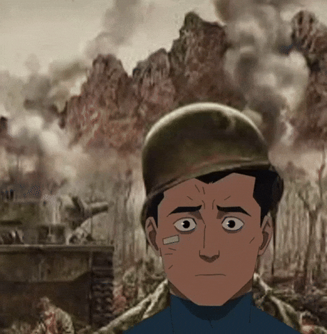 Scared Shell Shocked GIF