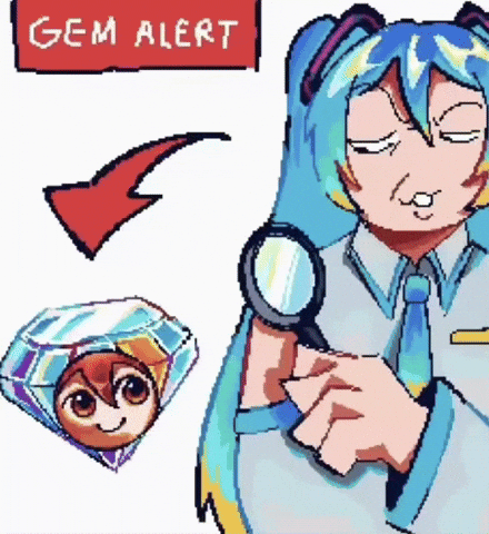 Hatsune Miku Gem GIF