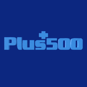 Plus500 logo trading stocks forex GIF