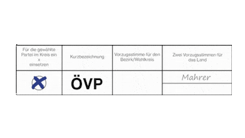 Volkspartei Ovp Sticker by Zierfuß