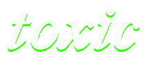 Toxic Sticker