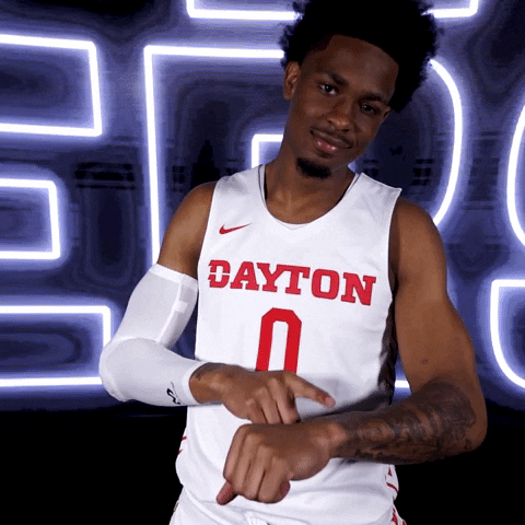 University Of Dayton Basketball GIF by Dayton Flyers