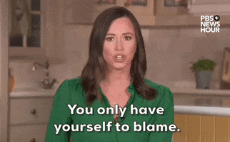 Blame Yourself State Of The Union GIF by PBS NewsHour