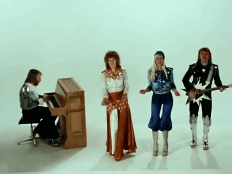 Waterloo GIF by ABBA - Find & Share on GIPHY