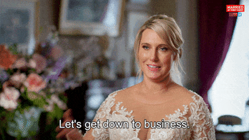 Business Flirt GIF by Married At First Sight