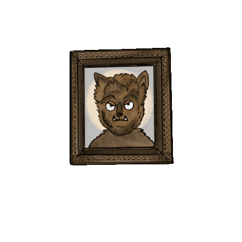 Teen Wolf Werewolf Sticker by Genavieve