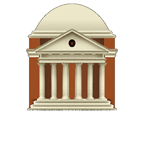 Rotunda Sticker by University of Virginia