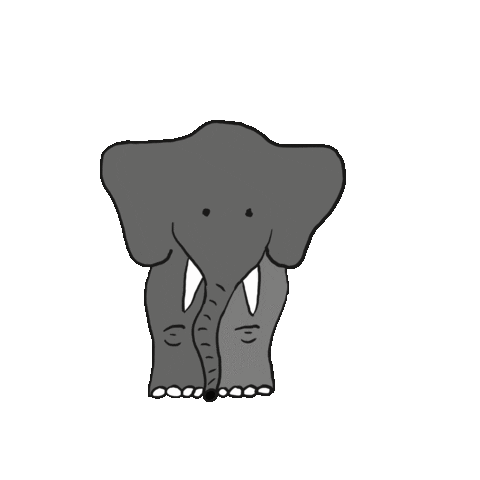 Elephant Man Sticker for iOS & Android | GIPHY