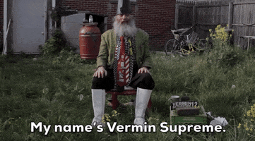 Vermin Supreme GIF by GIPHY News