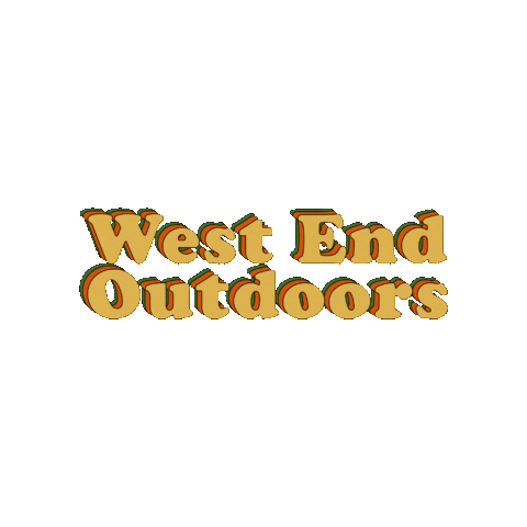 West End Adventure Sticker