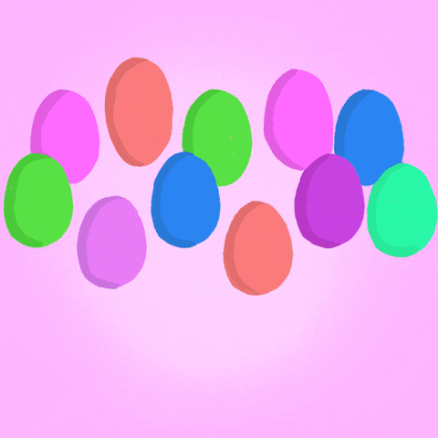 Easter Eggs Basket GIF by Hello All