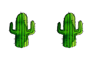 Couple Plant Sticker